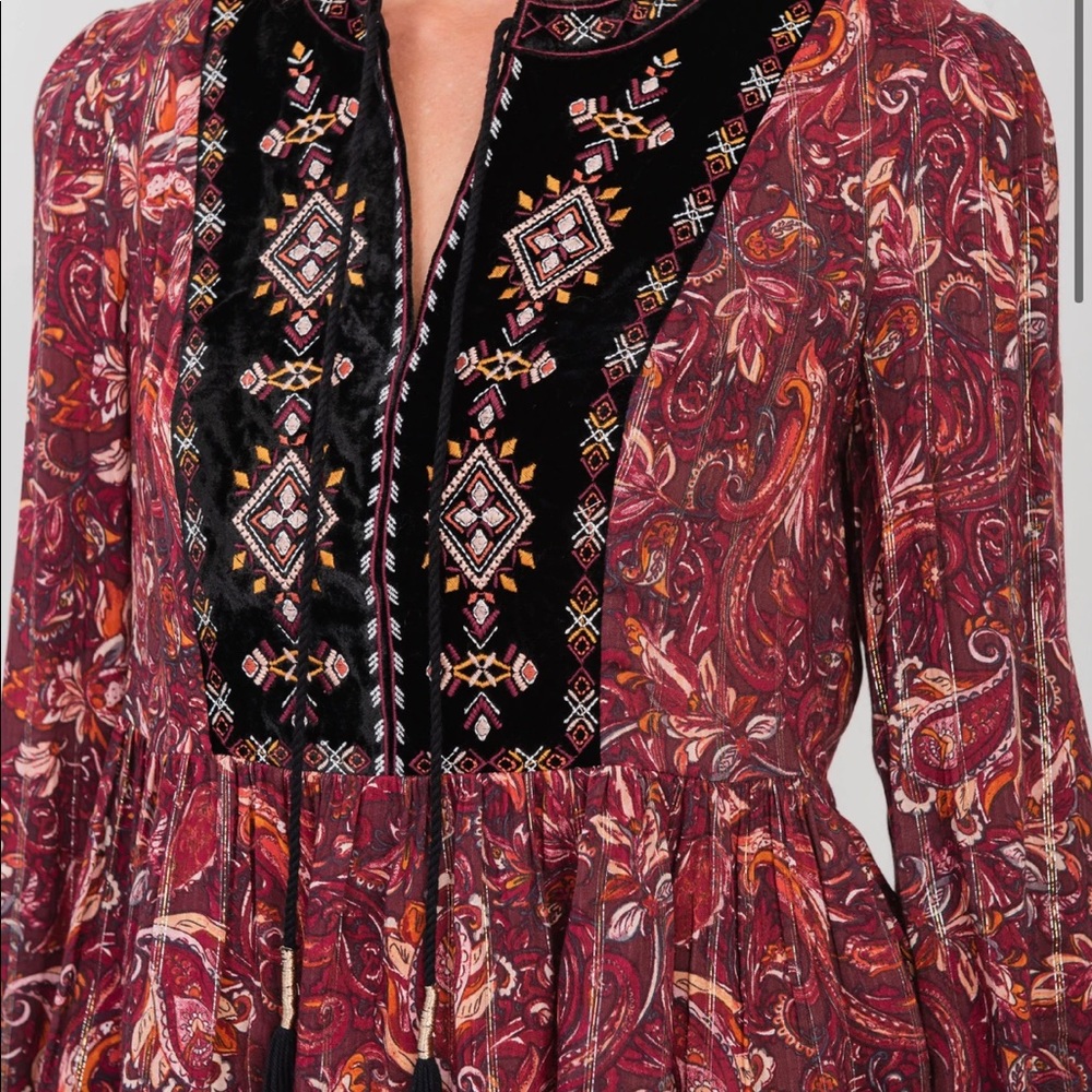 Anthropologie boho blouse